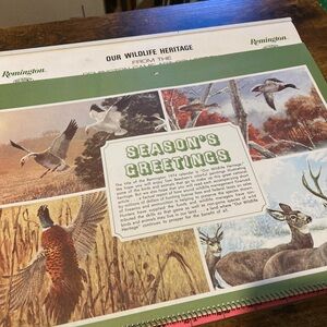 Vintage 1974 Remington Arms calendar